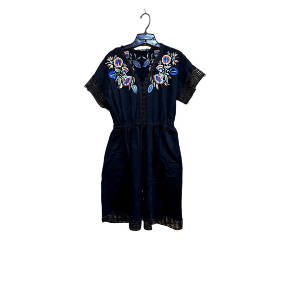 eshakti Dresses & Skirts - Black Embroidered Dress